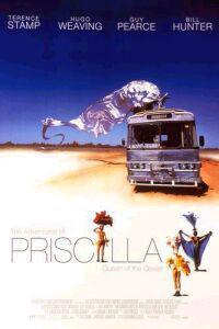 Plakat filma The Adventures of Priscilla, Queen of the Desert (1994).
