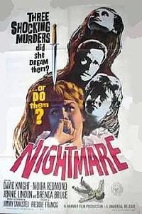 Plakát k filmu Nightmare (1964).