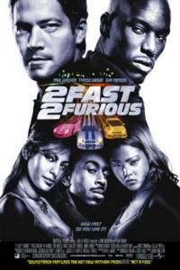 Plakát k filmu 2 Fast 2 Furious (2003).