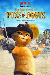 Омот за The Adventures of Puss in Boots (2015).