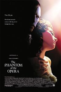 Plakát k filmu The Phantom of the Opera (2004).