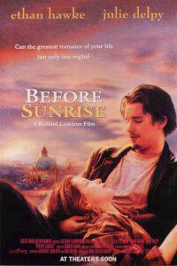 Plakát k filmu Before Sunrise (1995).