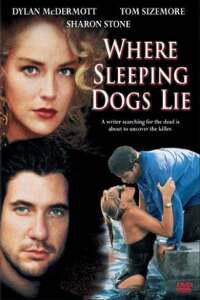Poster for Where Sleeping Dogs Lie (1992).