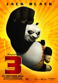 Plakát k filmu Kung Fu Panda 3 (2016).
