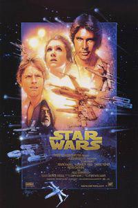 Cartaz para Star Wars (1977).