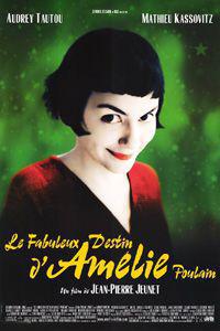 Plakát k filmu Le fabuleux destin d'Amélie Poulain (2001).
