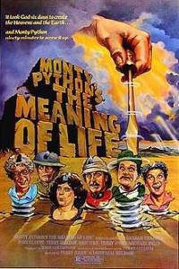 Plakát k filmu The Meaning of Life (1983).