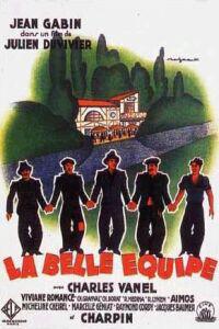 Poster for Belle équipe, La (1936).