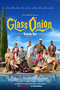 Обложка за Glass Onion: A Knives Out Mystery (2022).