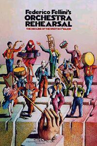 Poster for Prova d'orchestra (1978).