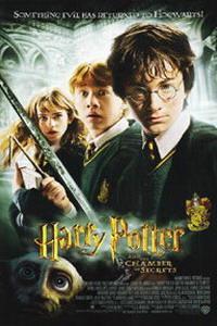 Обложка за Harry Potter and the Chamber of Secrets (2002).
