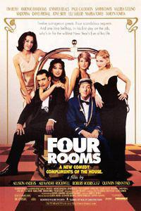 Обложка за Four Rooms (1995).