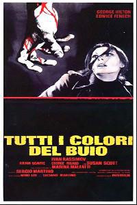 Poster for Tutti i colori del buio (1972).