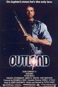 Plakat filma Outland (1981).