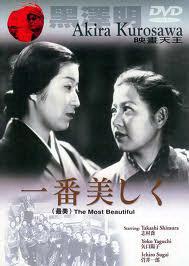 Poster for Ichiban utsukushiku (1944).