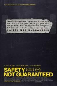 Plakat filma Safety Not Guaranteed (2012).