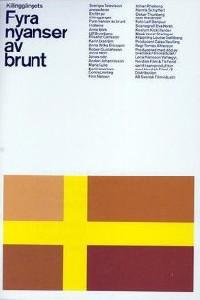 Plakát k filmu Fyra nyanser av brunt (2004).
