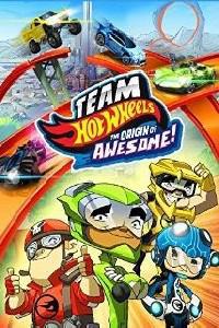 Poster for Team Hot Wheels: The Origin of Awesome! (2014).