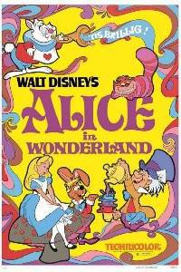 Plakat filma Alice in Wonderland (1951).