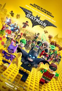 Plakát k filmu The LEGO Batman Movie (2017).