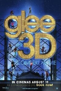 Poster for Glee: The 3D Concert Movie (2011).