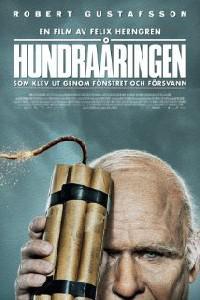 Обложка за Hundraåringen som klev ut genom fönstret och försvann (2013).