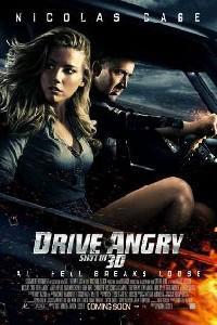Cartaz para Drive Angry 3D (2011).
