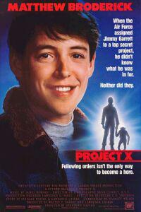 Poster for Project X (1987).