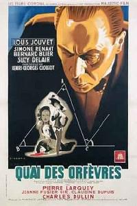 Poster for Quai des Orfèvres (1947).