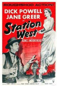 Poster for Station West (1948).