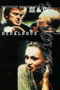 Plakat filma Dekalog, cztery (1988).