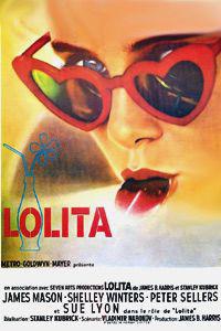 Plakát k filmu Lolita (1962).