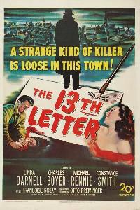 Poster for 13th Letter, The (1951).