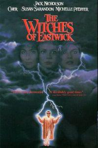 Poster for The Witches of Eastwick (1987).