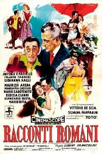 Poster for Racconti romani (1955).