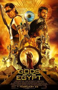 Plakat Gods of Egypt (2016).