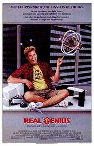 Poster for Real Genius (1985).