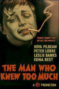 Poster for Man Who Knew Too Much, The (1934).