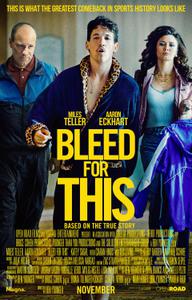 Plakat Bleed for This (2016).