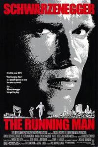 Plakat filma The Running Man (1987).
