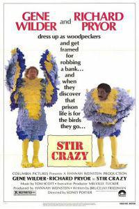 Омот за Stir Crazy (1980).