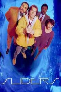 Plakat filma Sliders (1995).
