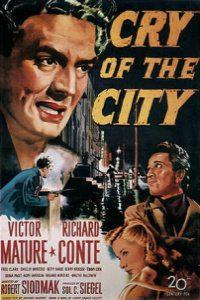 Cartaz para Cry of the City (1948).