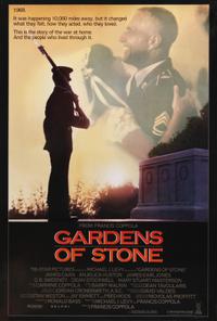 Poster for Gardens of Stone (1987).