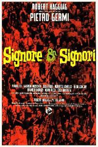 Poster for Signore & signori (1965).