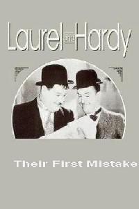 Plakát k filmu Their First Mistake (1932).