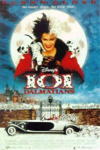 Plakát k filmu 101 Dalmatians (1996).
