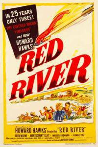 Poster for Red River (1948).