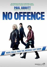 Обложка за No Offence (2015).