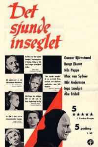 Plakat filma Sjunde inseglet, Det (1957).